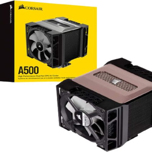 Corsair A500 High Performance Dual Fan CPU Cooler Corsair A500 High Performance Dual Fan CPU Cooler