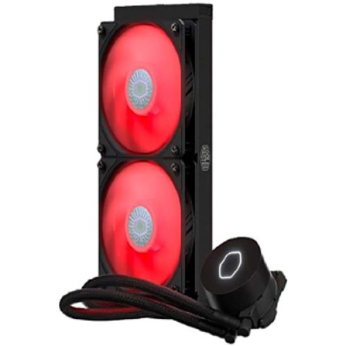 Cooler Master MasterLiquid ML240L RED V2 Close-Loop AIO CPU Liquid Cooler Cooler Master MasterLiquid ML240L RED V2 Close-Loop AIO CPU Liquid Cooler