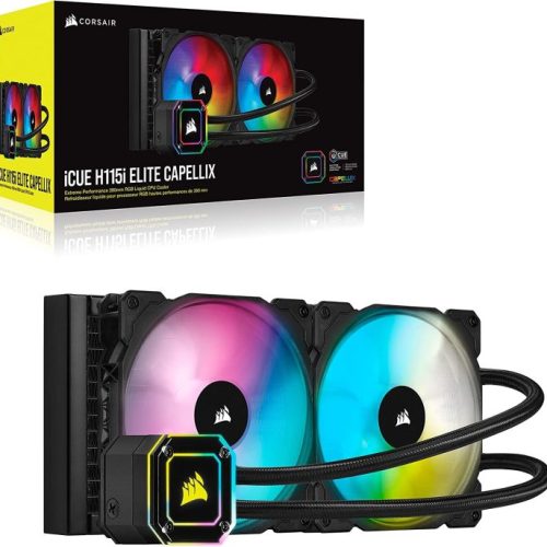 CORSAIR iCUE H115i ELITE CAPELLIX Liquid CPU Cooler CORSAIR iCUE H115i ELITE CAPELLIX Liquid CPU Cooler