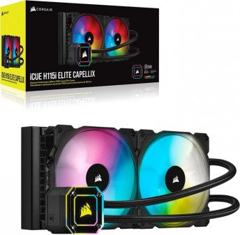 CORSAIR iCUE H115i ELITE CAPELLIX Liquid CPU Cooler