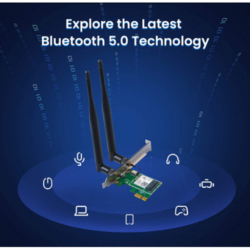Tanda AX3000 Wi-Fi 6 Bluetooth 5.0 PCIe Adapter