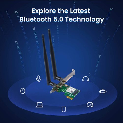 Tanda AX3000 Wi-Fi 6 Bluetooth 5.0 PCIe Adapter Tanda AX3000 Wi-Fi 6 Bluetooth 5.0 PCIe Adapter