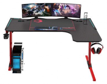طاولة الألعاب جيم اون PHANTOM XL L SERIES RGB على شكل حرف L