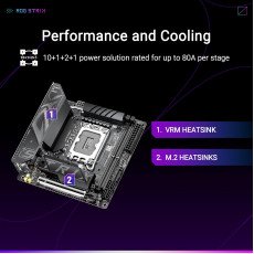 ASUS ROG STRIX B860-I GAMING WIFI Sockel Intel LGA 1851 ASUS ROG STRIX B860-I GAMING WIFI Sockel Intel LGA 1851