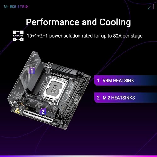 ASUS ROG STRIX B860-I GAMING WIFI Sockel Intel LGA 1851 ASUS ROG STRIX B860-I GAMING WIFI Sockel Intel LGA 1851
