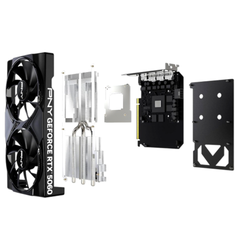 PNY GeForce RTX 5060 8GB Dual Fan GPU PNY GeForce RTX 5060 8GB Dual Fan GPU