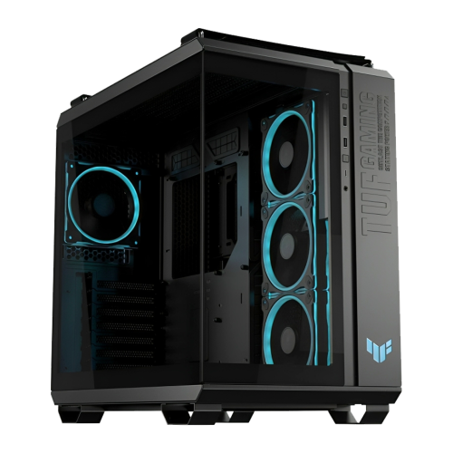 تجميعة ASUS TUF الاحترافية – أداء فائق بمعالج Intel i9 وبطاقة RTX 5090 لأعلى مستويات الكفاءة تجميعة ASUS TUF الاحترافية – أداء فائق بمعالج Intel i9 وبطاقة RTX 5090 لأعلى مستويات الكفاءة