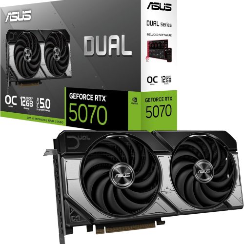 ASUS Dual GeForce RTX 5070 OC Edition 12GB GDDR7 ASUS Dual GeForce RTX 5070 OC Edition 12GB GDDR7