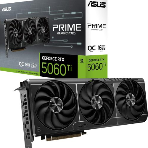 ASUS Prime GeForce RTX 5060 Ti OC Edition 16GB ASUS Prime GeForce RTX 5060 Ti OC Edition 16GB
