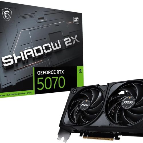 MSI GeForce RTX 5070 SHADOW 2X OC 12GB GDDR7 MSI GeForce RTX 5070 SHADOW 2X OC 12GB GDDR7