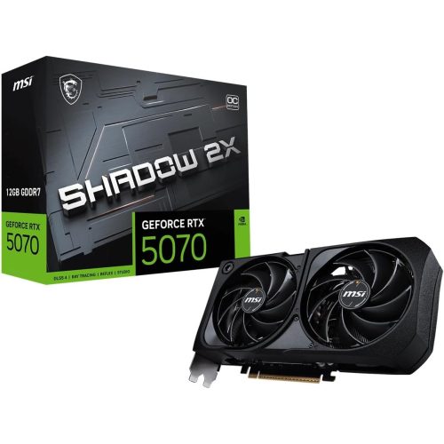 MSI GeForce RTX 5070 SHADOW 2X OC 12GB GDDR7 MSI GeForce RTX 5070 SHADOW 2X OC 12GB GDDR7