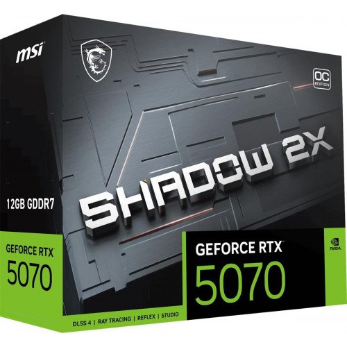  MSI GeForce RTX 5070 SHADOW 2X OC 12GB GDDR7