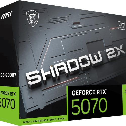 MSI GeForce RTX 5070 SHADOW 2X OC 12GB GDDR7 MSI GeForce RTX 5070 SHADOW 2X OC 12GB GDDR7