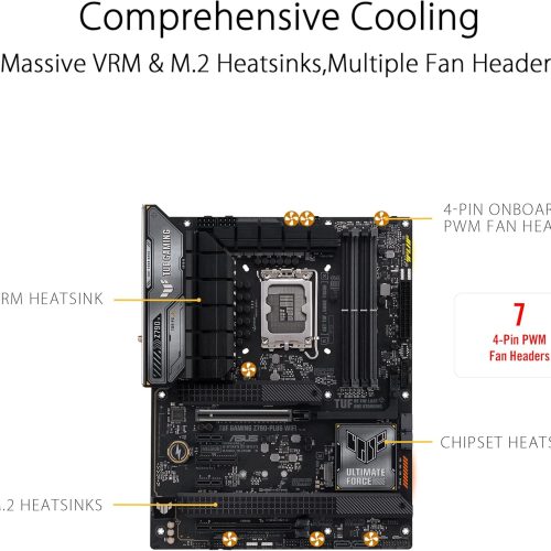 ASUS TUF GAMING Z790-PLUS WIFI -DDR5 ASUS TUF GAMING Z790-PLUS WIFI -DDR5