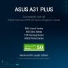 ASUS A31 Plus Black Mid-Tower ATX Case ASUS A31 Plus Black Mid-Tower ATX Case