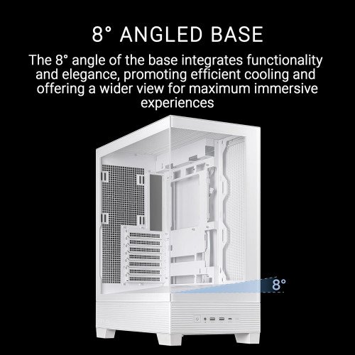  ASUS A31 PLUS TG ARGB White ATX PC