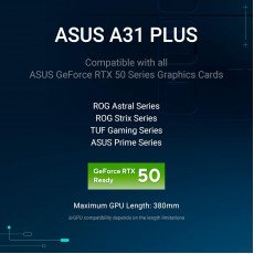  ASUS A31 PLUS TG ARGB White ATX PC