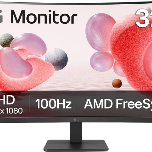 LG 32MR50C-B 32" Full HD Curved Monitor, 100Hz, FreeSync, Eye Comfort LG 32MR50C-B 32" Full HD Curved Monitor, 100Hz, FreeSync, Eye Comfort