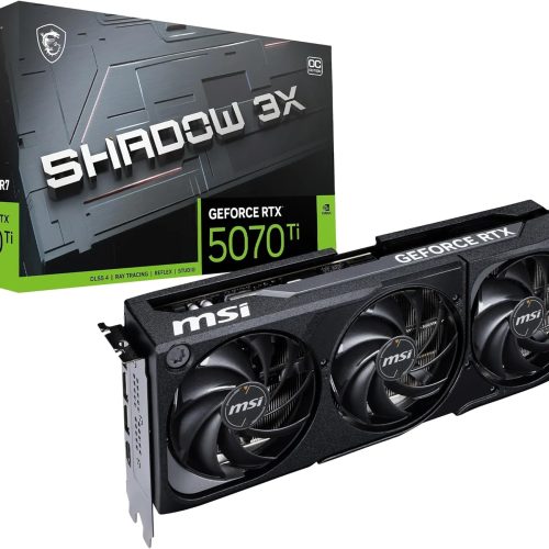 MSI GeForce RTX 5070 Ti 16G SHADOW 3X OC MSI GeForce RTX 5070 Ti 16G SHADOW 3X OC
