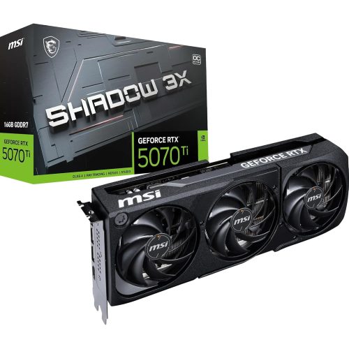 MSI GeForce RTX 5070 Ti 16G SHADOW 3X OC MSI GeForce RTX 5070 Ti 16G SHADOW 3X OC