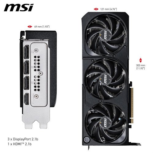 MSI GeForce RTX 5070 Ti 16G SHADOW 3X OC