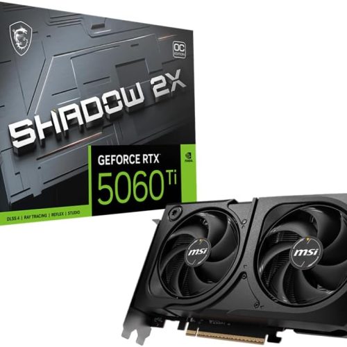 MSI GeForce RTX 5060 Ti 8G VENTUS 2X OC PLUS MSI GeForce RTX 5060 Ti 8G VENTUS 2X OC PLUS