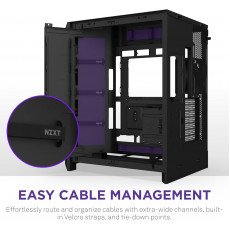 NZXT H9 Flow RGB Mid-Tower ATX Case Black