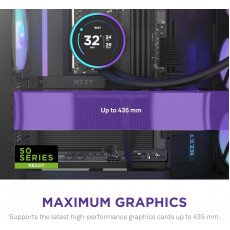 NZXT H9 Flow RGB Mid-Tower ATX Case Black