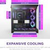 NZXT H9 Flow RGB Mid-Tower ATX Case Black