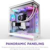 NZXT H9 Flow RGB Mid-Tower ATX Case White NZXT H9 Flow RGB Mid-Tower ATX Case White