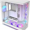 NZXT H9 Flow RGB+ White Mid-Tower ATX Case NZXT H9 Flow RGB+ White Mid-Tower ATX Case