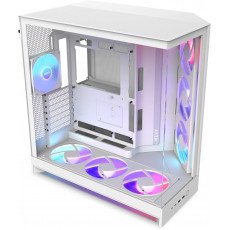 NZXT H9 Flow RGB+ White Mid-Tower ATX Case