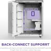 NZXT H9 Flow RGB+ White Mid-Tower ATX Case NZXT H9 Flow RGB+ White Mid-Tower ATX Case