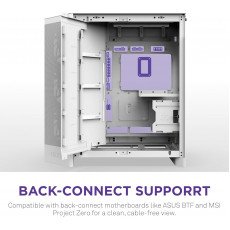 NZXT H9 Flow RGB+ White Mid-Tower ATX Case