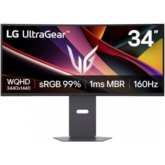 LG UltraGear 34G600A-B 34" WQHD Curved Gaming Monitor – 160Hz, AMD FreeSync Premium LG UltraGear 34G600A-B 34" WQHD Curved Gaming Monitor – 160Hz, AMD FreeSync Premium