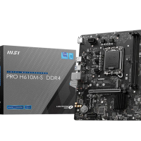  MSI PRO H610M-S DDR5 M-ATX Gaming Motherboard