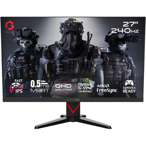 GAMEON GOMD27QHD240IPS – 27” IPS Gaming Monitor with 240Hz, HDR400, 0.5ms GAMEON GOMD27QHD240IPS – 27” IPS Gaming Monitor with 240Hz, HDR400, 0.5ms