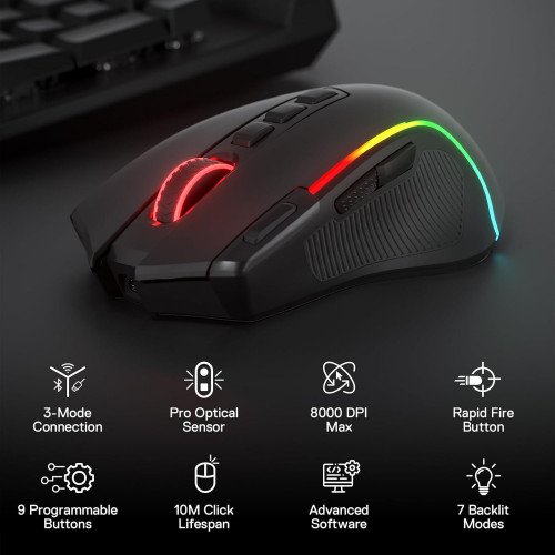 Redragon M612 PRO RGB Gaming Mouse