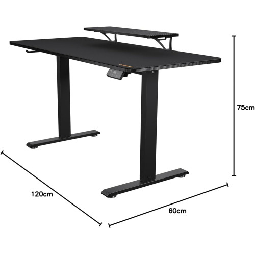 COUGAR E-STAR 120 Electric Gaming Desk