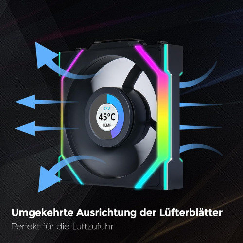 LIAN LI UNI FAN SL Wireless RGB Fans – Cable-Free & Daisy Chain Design