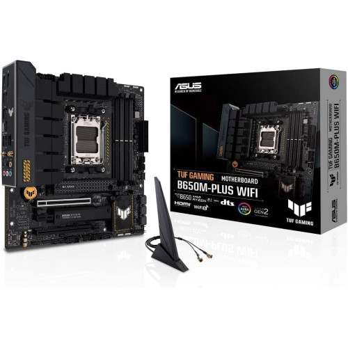ASUS TUF GAMING B650M-PLUS WIFI Motherboard AM5 DDR5 PCIe 5.0