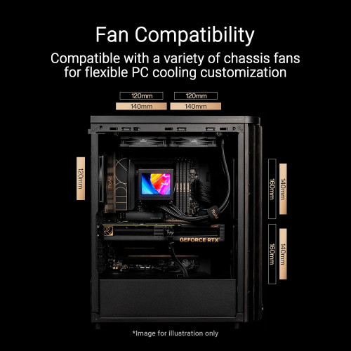  Asus ProArt PA401 WOOD TG PWM BLACK CASE