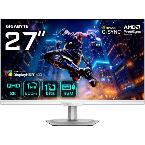 GIGABYTE M27Q2 ICE 27-Inch QHD 200Hz Gaming Monitor GIGABYTE M27Q2 ICE 27-Inch QHD 200Hz Gaming Monitor