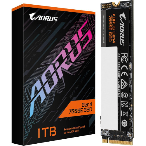 AORUS Gen4 7000E 1TB NVMe PCIe 4.0 M.2 SSD – High-Speed Gaming & Performance Storage