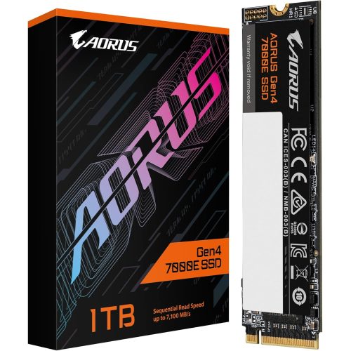 AORUS Gen4 7000E 1TB NVMe PCIe 4.0 M.2 SSD – High-Speed Gaming & Performance Storage AORUS Gen4 7000E 1TB NVMe PCIe 4.0 M.2 SSD – High-Speed Gaming & Performance Storage