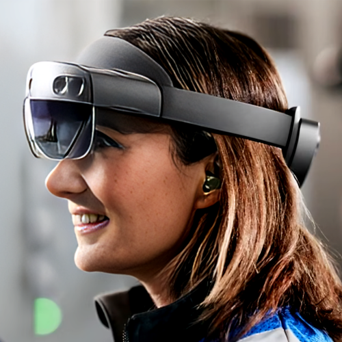 Microsoft HoloLens 2 Industrial Edition 64GB Professional Mixed Reality Headset