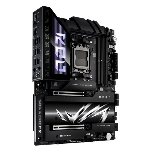 ASUS ROG CROSSHAIR X870E HERO AM5 DDR5 PCIe 5.0 ATX Motherboard ASUS ROG CROSSHAIR X870E HERO AM5 DDR5 PCIe 5.0 ATX Motherboard