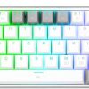 Redragon K617 Fizz RGB Wired Mechanical Gaming Keyboard White Gray – Red Switch Redragon K617 Fizz RGB Wired Mechanical Gaming Keyboard White Gray – Red Switch