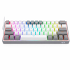 Redragon K617 Fizz RGB Wired Mechanical Gaming Keyboard White Gray – Red Switch Redragon K617 Fizz RGB Wired Mechanical Gaming Keyboard White Gray – Red Switch