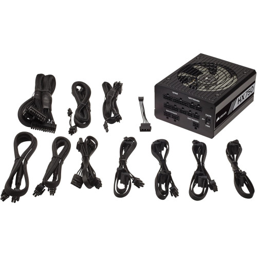 CORSAIR HX750 750W 80 PLUS Platinum Fully Modular Gaming Power Supply